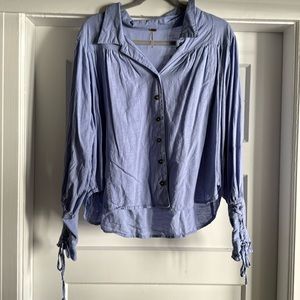 Free people periwinkle top